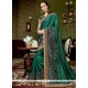 Patch Border Work Art Silk Traditional Designer Saree