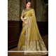 Mustard Traditional Saree