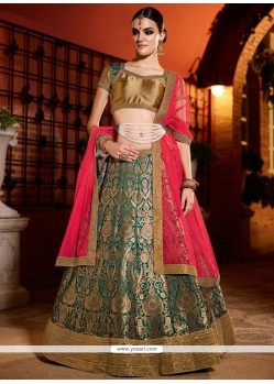 Brocade Lehenga Choli