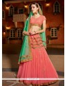 Net Rose Pink Lehenga Choli