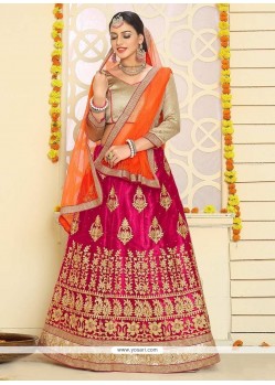 Hot Pink Lehenga Choli