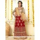 Embroidered Work Maroon Lehenga Choli