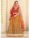 Net Lace Work Lehenga Choli