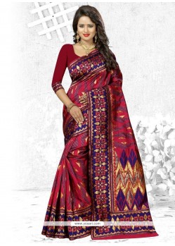 Banarasi Silk Woven Work Designer Traditional Saree