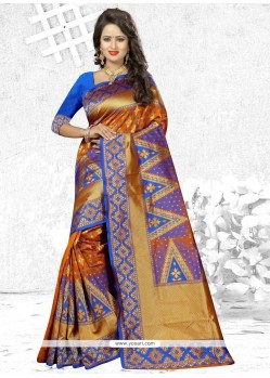 Banarasi Silk Woven Work Traditional Saree