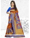 Banarasi Silk Woven Work Traditional Saree