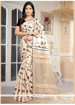 Print Work Designer Traditional Saree