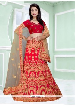 Red Lehenga Choli