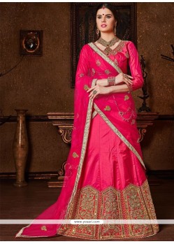 Banglori Silk Embroidered Work Lehenga Choli