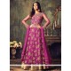 Resham Work Floor Length Anarkali Suit