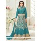 Krystle Dsouza Resham Work Floor Length Anarkali Suit