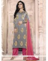 Tussar Silk Pant Style Suit