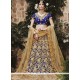 Net Blue Lehenga Choli