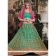 Sea Green Lehenga Choli