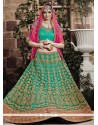 Sea Green Lehenga Choli