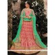 Rose Pink Net Lehenga Choli