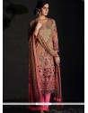 Digital Print Work Multi Colour Cotton Silk Pakistani Straight Suit
