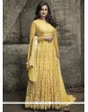 Diya Mirza Net Floor Length Anarkali Suit