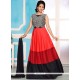 Multi Colour Art Silk Readymade Anarkali Suit