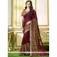 Patch Border Work Classic Saree