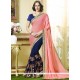 Patch Border Work Half N Half Saree