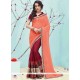 Faux Georgette Lace Work Designer Half N Half Saree