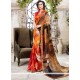 Multi Colour Printed Saree