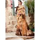 Faux Georgette Multi Colour Print Work Printed Saree