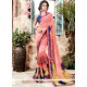 Print Work Faux Georgette Printed Saree