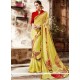 Print Faux Georgette Printed Saree In Multi Colour