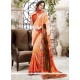 Faux Georgette Multi Colour Printed Saree