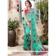 Multi Colour Print Work Printed Saree