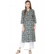 Cotton Print Work Party Wear Kurti