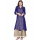 Print Work Cotton Party Wear Kurti