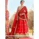 Banglori Silk Red Lehenga Choli