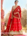 Banglori Silk Red Lehenga Choli