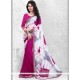 Faux Georgette Print Work Casual Saree