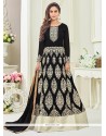 Krystle Dsouza Black Floor Length Anarkali Suit