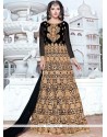 Embroidered Work Floor Length Anarkali Suit