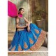 Art Silk Embroidered Work Lehenga Choli