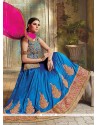 Art Silk Embroidered Work Lehenga Choli