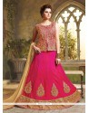 Art Silk Patch Border Work Lehenga Choli