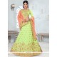 Embroidered Work Green Lehenga Choli