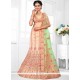 Lace Work Art Silk Lehenga Choli