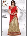 Art Silk Embroidered Work Lehenga Choli