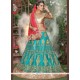 Patch Border Work Net Lehenga Choli