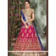 Resham Work Net Lehenga Choli