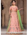 Resham Work Art Silk Lehenga Choli