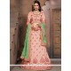 Pink Embroidered Work Lehenga Choli