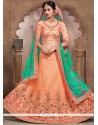 Art Silk Resham Work Lehenga Choli